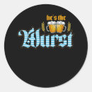 Search for oktoberfest party stickers Wurst