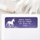 Search for purple sparkle return address labels Fantasy