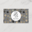 Search for dog paw print business cards Groomer
