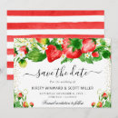 Search for strawberry wedding save the dates Fruit