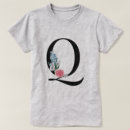 Search for monogram q tshirts Girly
