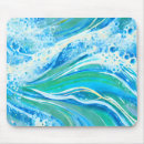 Recherche de vagues bleues tapis souris Eau