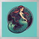 Recherche de mermaid posters Vie marine