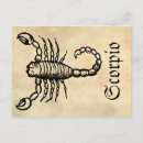 Search for scorpio symbol postcards Zodiac