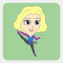 Search for dance school stickers Cheerleader