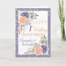 Search for happy 1st wedding anniversary cards Elegant