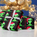 Search for geek wrapping paper Santa