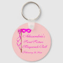 Search for masquerade keychains Sweet 16