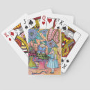 Search for alice in wonderland playing cards Colourful