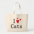 Search for cat tote bags hearts