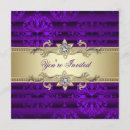 Recherche de purple and gold birthday Fête