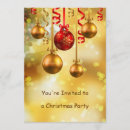 Search for red baubles invitations Party