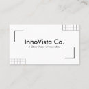 Recherche de confiance cartes visite Minimaliste