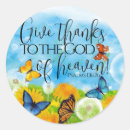 Search for thanks to god stickers Scripture