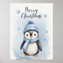 Recherche de pingouins mignons posters Aquarelle