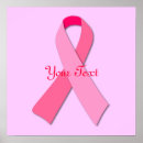 Recherche de ruban rose de cancer posters Sensibilisation
