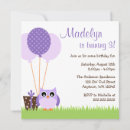 Recherche de hibou mignon invitations Filles