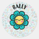 Search for doodle flowers stickers Happy