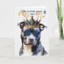 Search for grey dog cards Pitbull