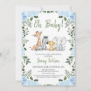 Search for zebra baby shower invitations Greenery