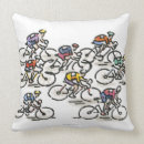 Search for bicycle pillows Illustration