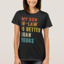 Search for mother in law jokes tshirts Family humour