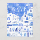 Search for santorini invitations Watercolor