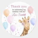 Search for giraffe balloon stickers Birthday