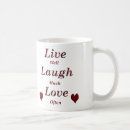 Recherche de live laugh love tasses Citer