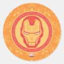 Search for iron man logo stickers Super hero
