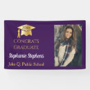 Search for purple graduation banners Simple