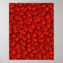 Recherche de motif feuille art Rouge