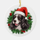 Recherche de cocker ornements Noël