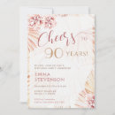 Recherche de 90 anniversaire invitations Applaudissements à 90 ans