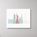 Search for new york skyline canvas prints Silly