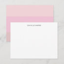 Search for pale pink note cards Modern