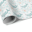 Recherche de baleines mignonnes papier cadeau Pour enfants