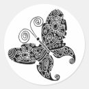 Search for black lace stickers Butterfly