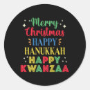 Search for happy kwanzaa stickers Dabbing santa claus