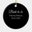 Search for bridal shower ornaments Bride to be