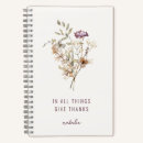 Recherche de gratitude notebooks Jolie