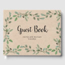 Search for greenery wedding guest books Bridal shower