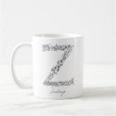 Search for alphabet letter z mugs Botanical