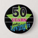 Recherche de anniversaire de 50 ans badges Noir