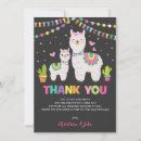 Search for llama thank you cards Alpaca