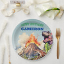 Search for volcano party tableware Birthday
