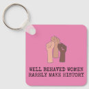 Search for well behaved women keychains History