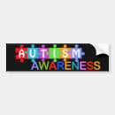 Search for autism awareness bumper stickers Heart