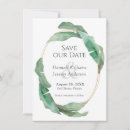 Search for jungle save the dates Exotic jungle foliage