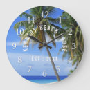 Search for tropical palm trees clocks Coastal